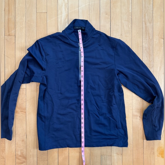 Men’s Greyson Siasconset Quarter-Zip - Maltese Blue - Small - Picture 5 of 7